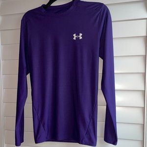 Purple Under Armour long sleeve base layer (L)